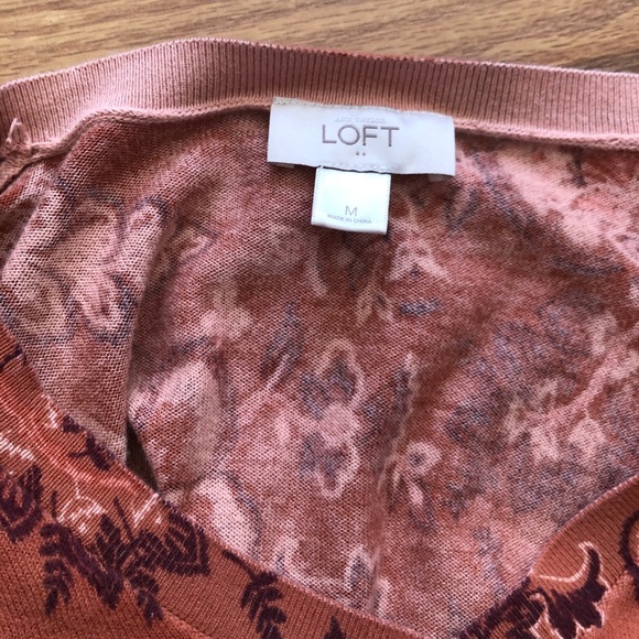 Rust Patterned Sweater - Picture 3 of 4